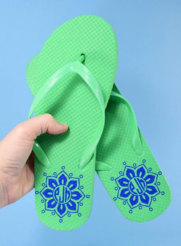 personalizēti flip flops bērniem