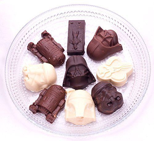 Los chocolates son excelentes ideas para regalos de Star War para ella