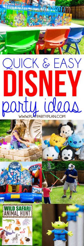 Ideas para fiestas de cumpleaños temáticas de Disney World