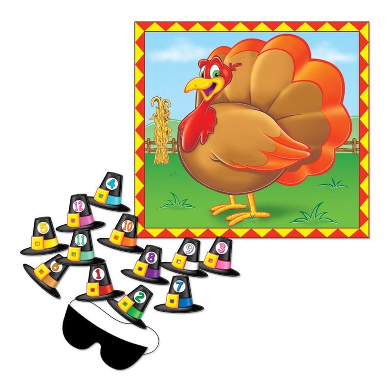 Ponle el sombrero a los juegos de Acción de Gracias de Turquía para niños