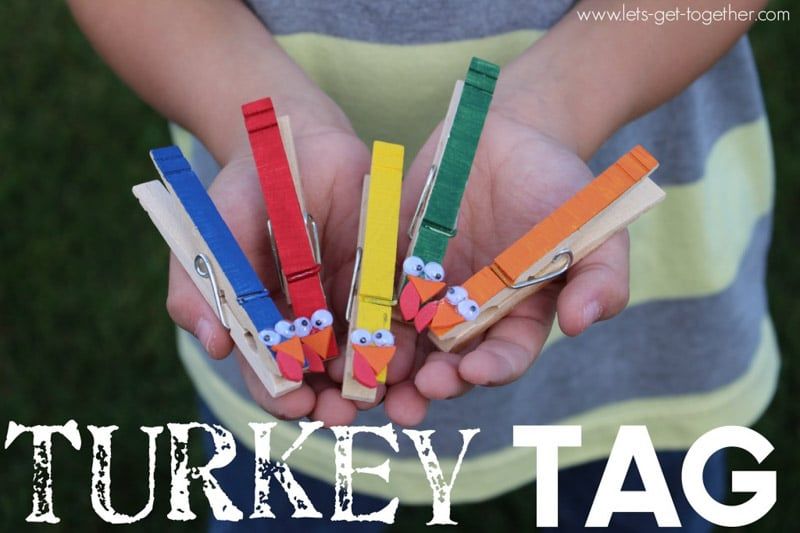 Η ετικέτα Turkey είναι ένα από τα πιο διασκεδαστικά παιχνίδια ημέρας των ευχαριστιών