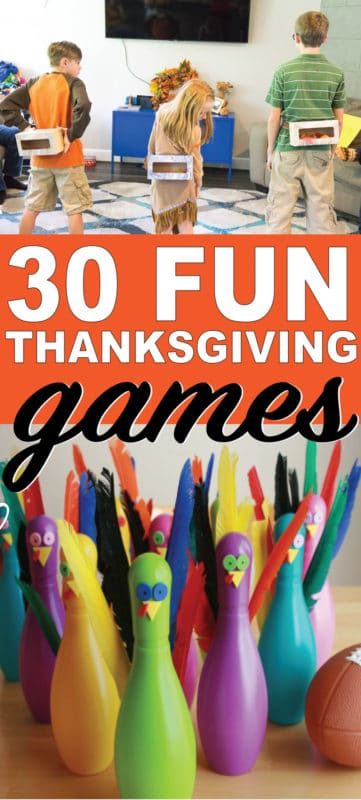 परिवार के लिए सबसे अच्छा धन्यवाद खेल! बच्चों के लिए मजेदार विचारों के टन, वयस्कों के लिए, और यहां तक ​​कि पूर्वस्कूली के लिए भी! थैंक्सगिविंग डिनर की मेज पर, आउटडोर खेलें, या पूरे महीने काम करने के लिए गतिविधियों के रूप में उपयोग करें। प्रिंट करने योग्य गेम से मिनट तक सब कुछ इसे जीतने के लिए खेल और निश्चित रूप से मजेदार गेम जो आपको पूरे दिन हंसी रखेंगे!