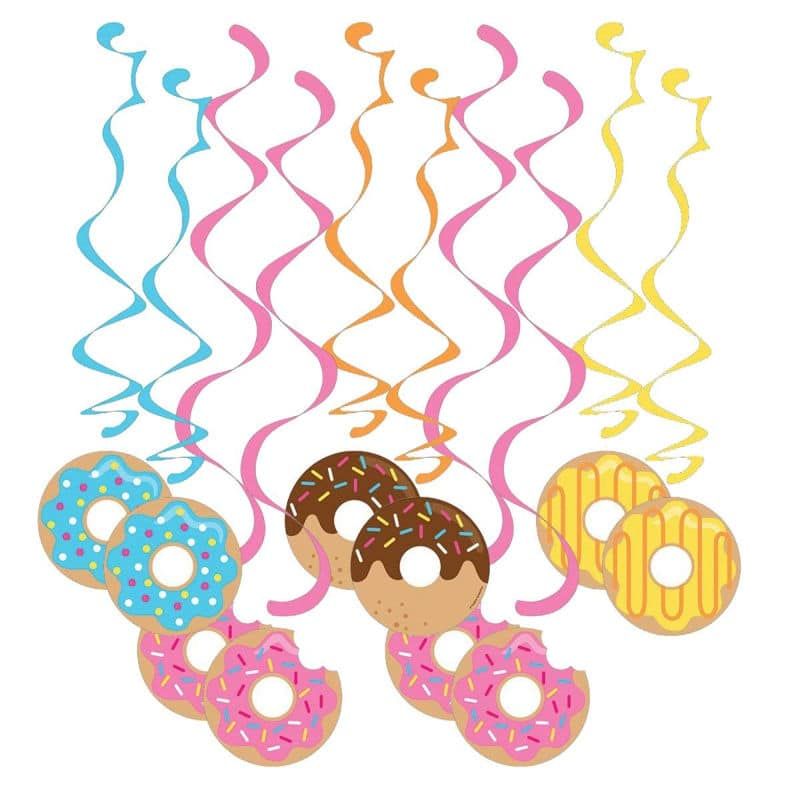 Donut party danglers