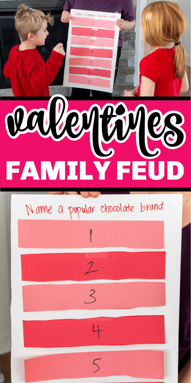 Αυτό το παιχνίδι οικογενειακής διαμάχης Valentines Day είναι ένα από τα πιο διασκεδαστικά παιχνίδια πάρτι Valentines Day! Αρκετά εύκολο για παιδιά και διασκέδαση για εφήβους και ενήλικες!