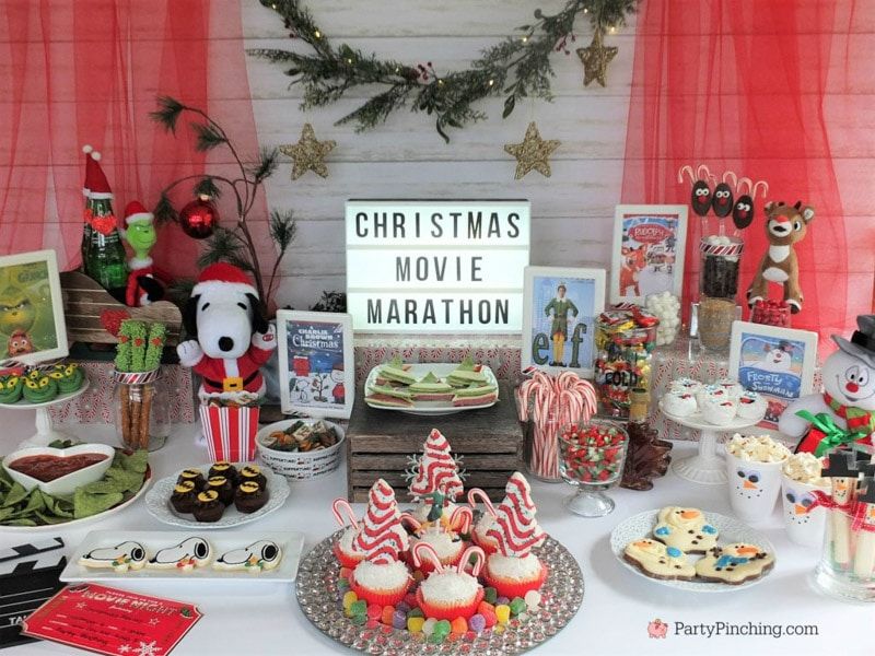temes de festa de Nadal de marató de pel·lícules