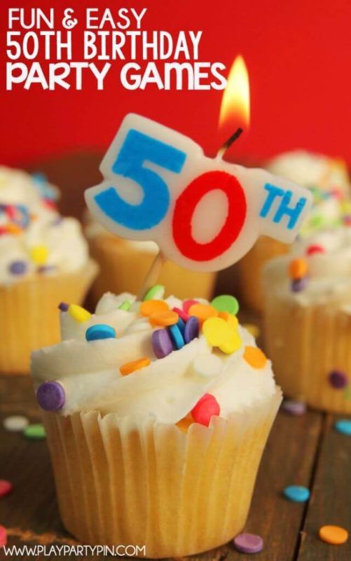 50 वें जन्मदिन की पार्टी के विचार