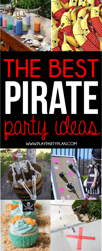 Η απόλυτη συλλογή ιδεών για πάρτι πειρατών