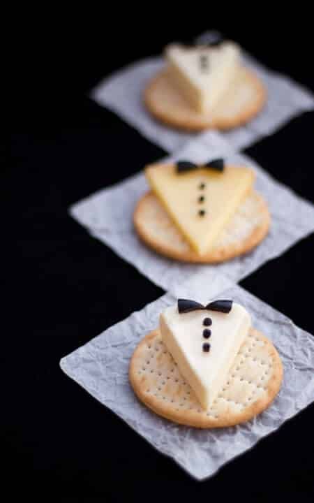 גבינת טוקסידו יוצרת רעיונות נהדרים למסיבות אוסקר