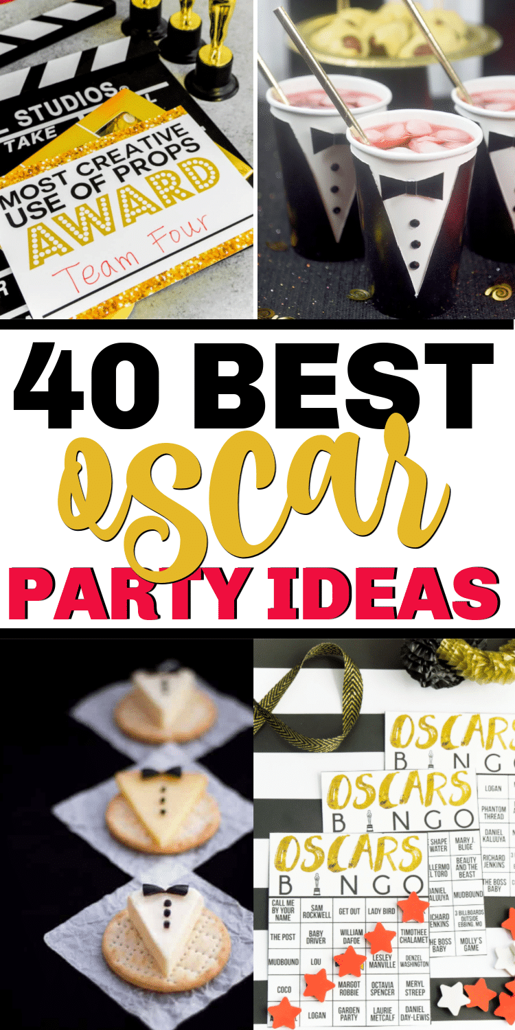 A legjobb Oscar party étel, beleértve az előételeket a csillogó desszertekig és italokig!