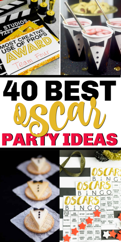 40 רעיונות למסיבות אוסקר שזכו בפרסים