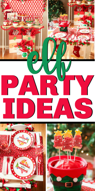 ¡Ideas divertidas para la fiesta de Elf on the Shelf! ¡Todo, desde comida temática de elfos hasta juegos y más!