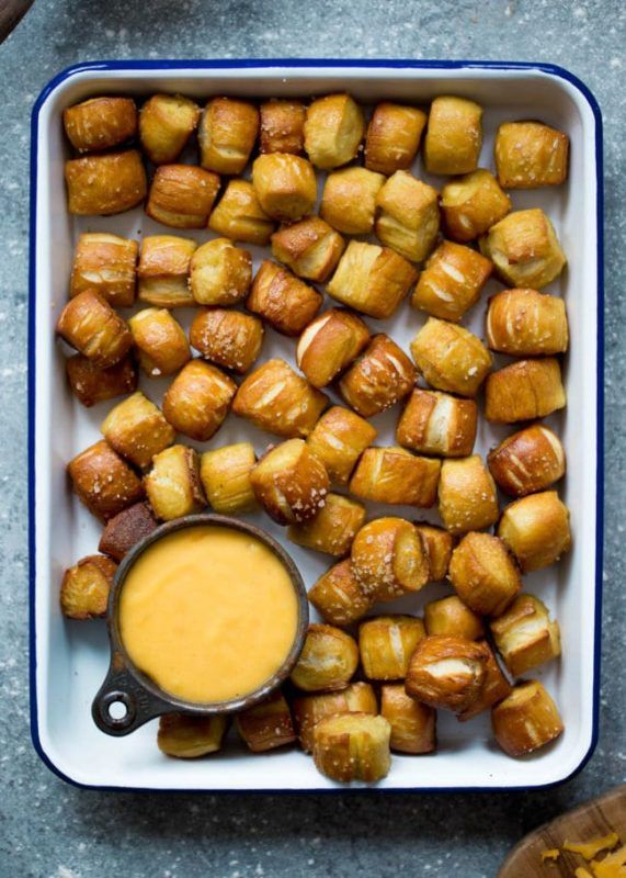 Les picades casolanes de pretzel són un dels millors plats de festa del Super Bowl