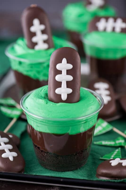 Ideias fofas para sobremesas do Super Bowl