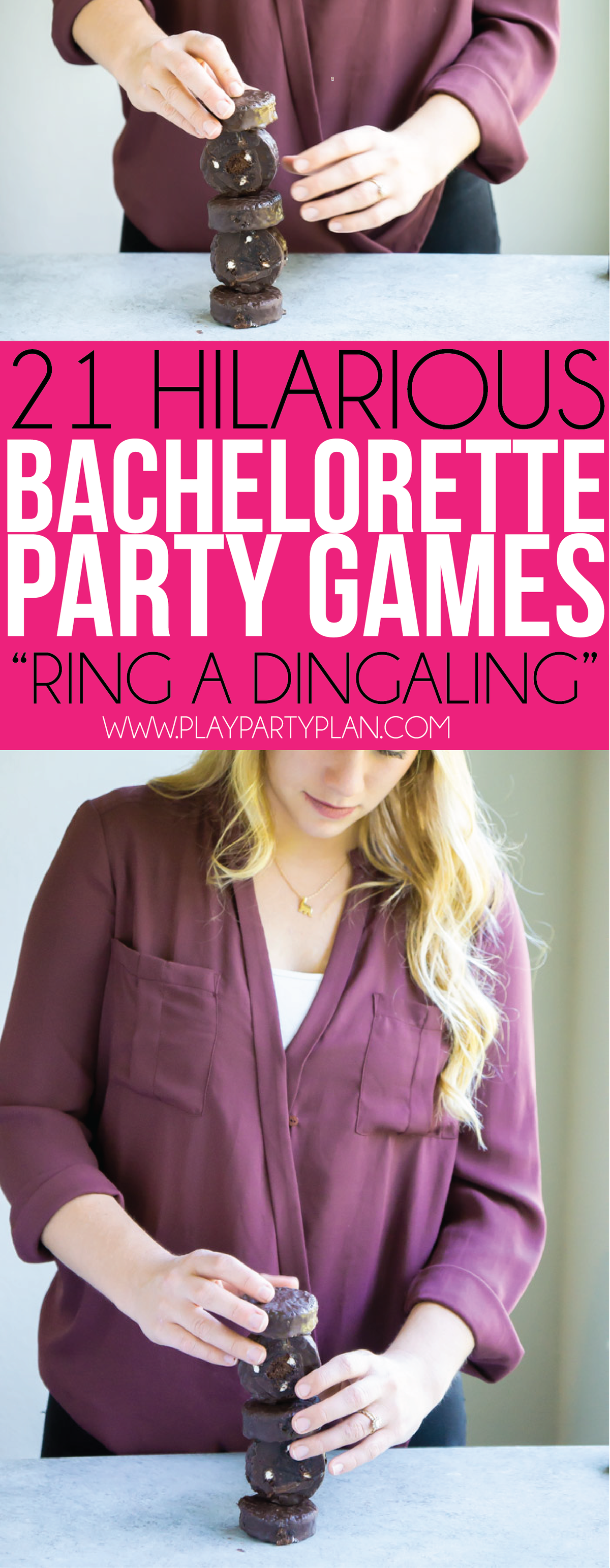 Ukusni ding dongi se začnejo v teh zabavnih igrah bachelorette party