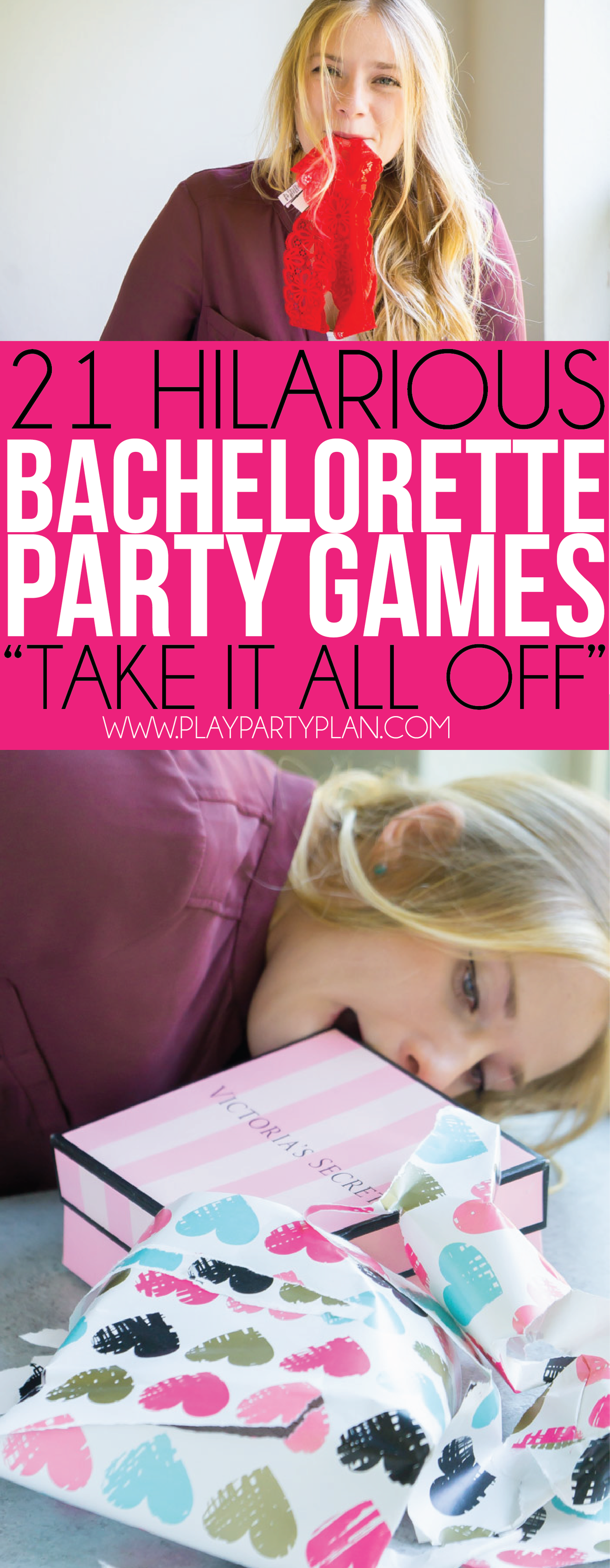 Vključite se v te zabavne igre bachelorette party
