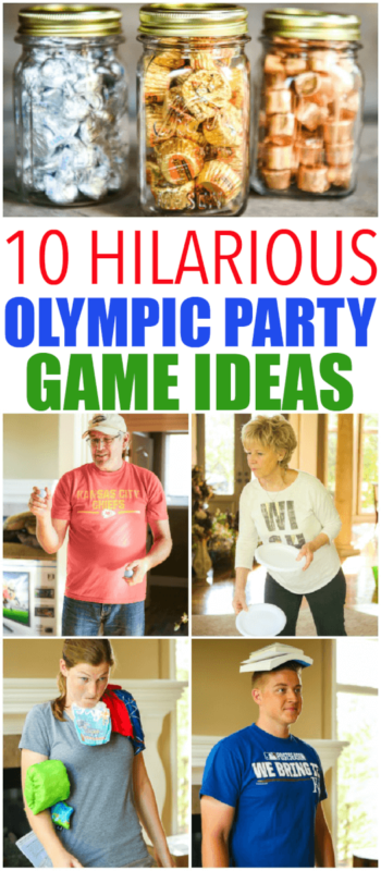 10 jogos Hilarious Go for the Gold Party