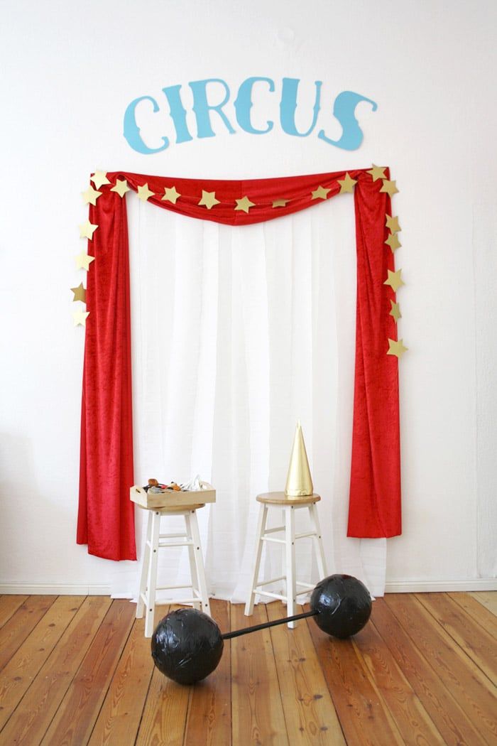 Cirkuška foto kabina na cirkuski zabavi