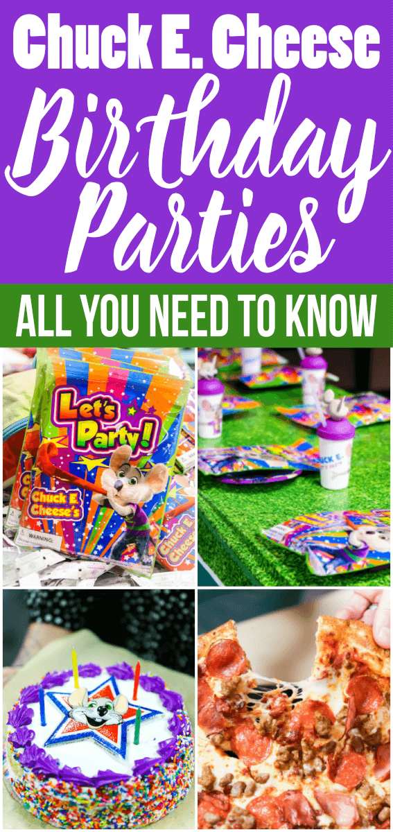 Όλα όσα πρέπει να γνωρίζετε για το σχεδιασμό ενός πάρτι γενεθλίων Chuck E. Cheese!