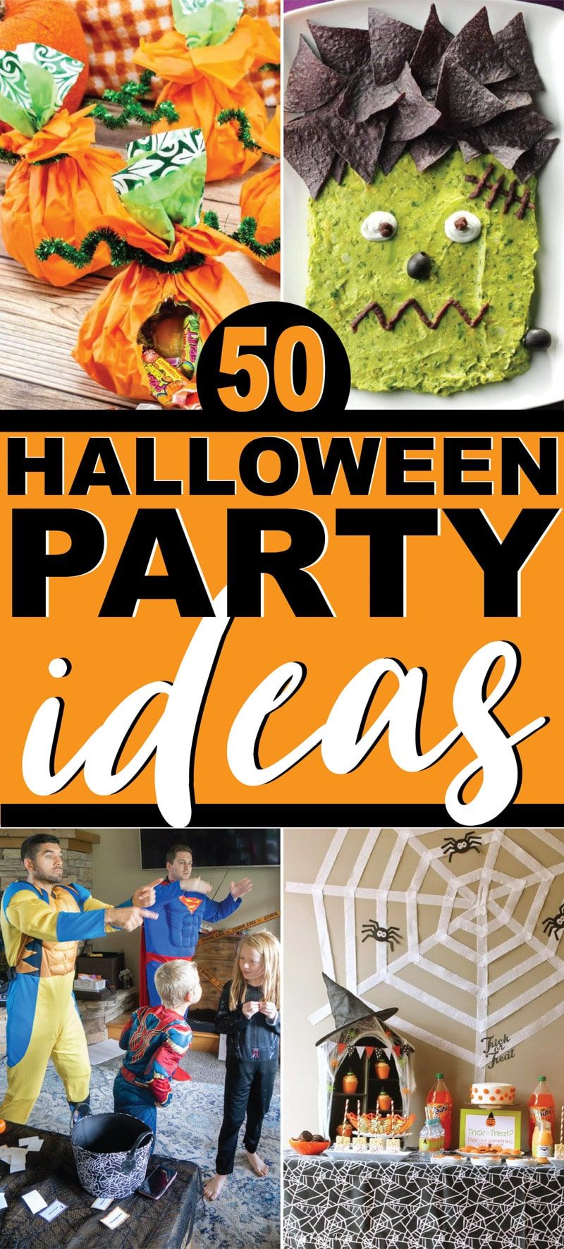 Nejlepší kolekce nápadů na halloweenskou párty pro všechny věkové kategorie - dospělé, děti i dospívající!