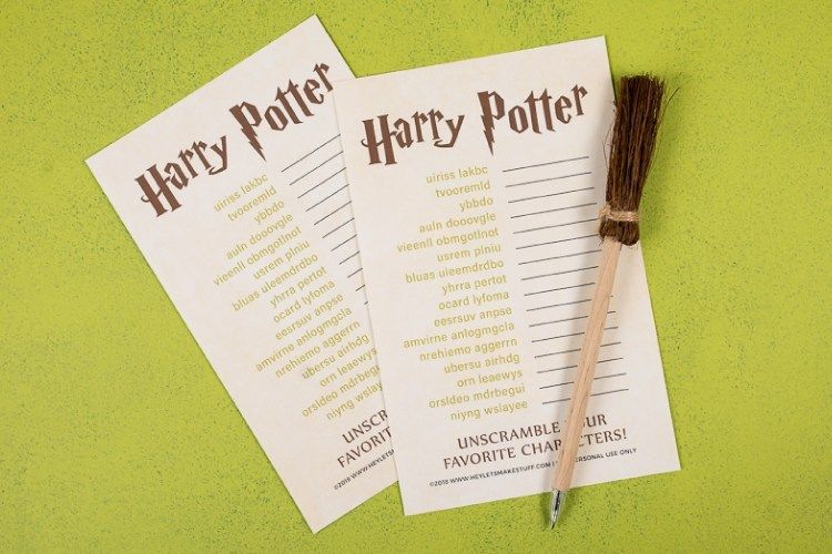 Jocs de personatges de Harry Potter