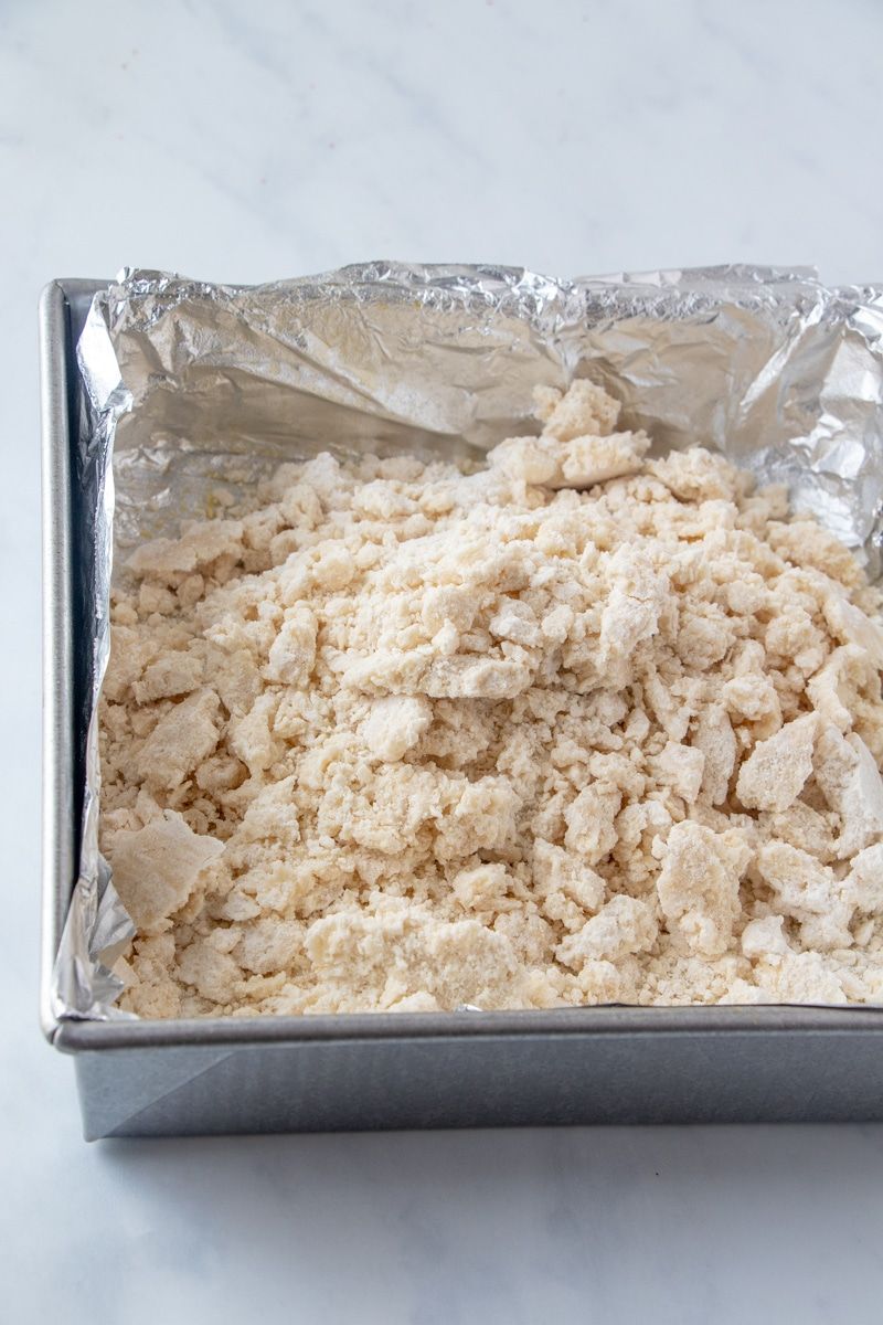 Песочное тесто для батончиков с орехами пекан