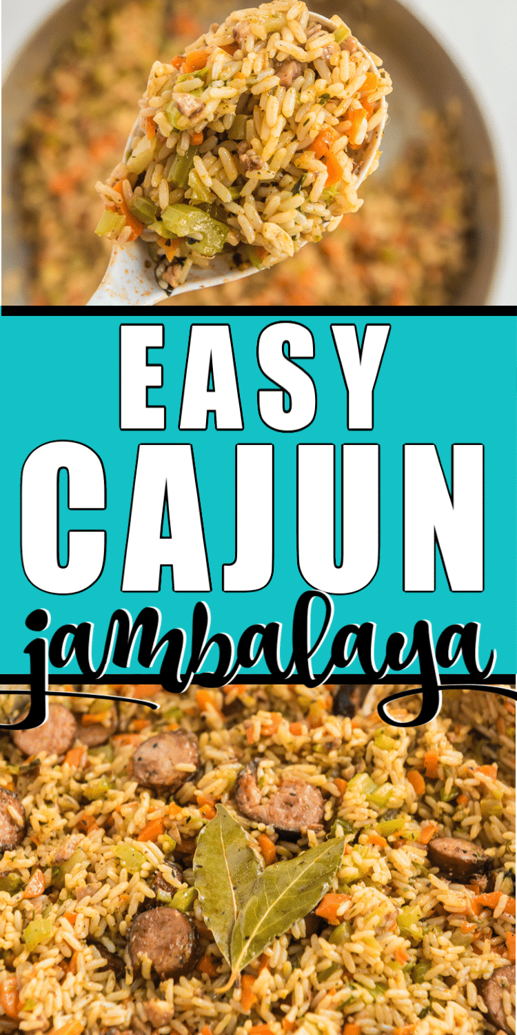 Eenvoudig recept voor cajunworstjambalaya van playpartyplan.com