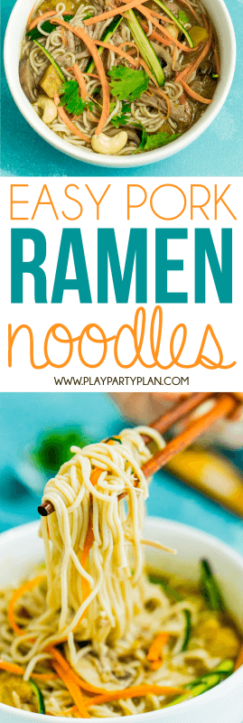 Easy Pork Ramen Noodles