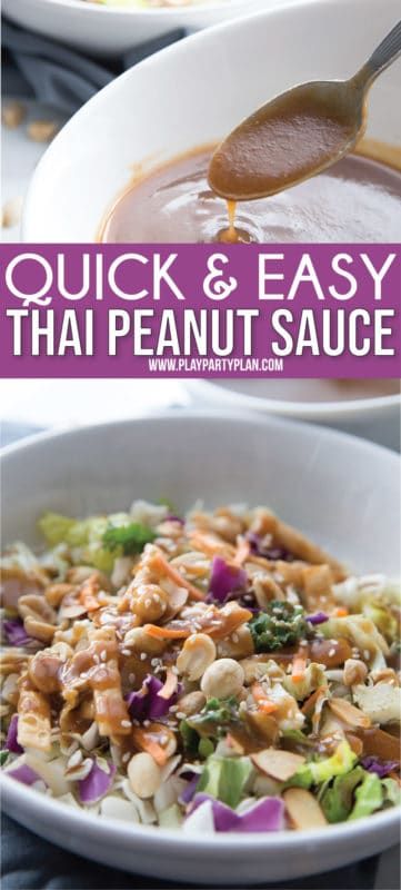 The Best Thai Peanut Sauce