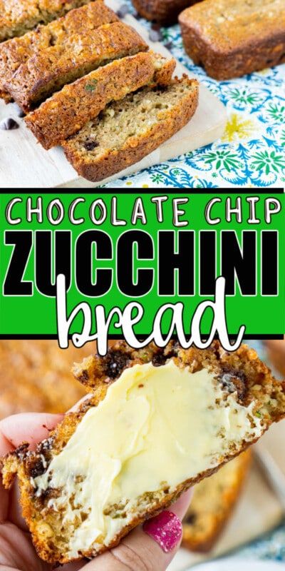 Chocolate Chip Zucchini Bread