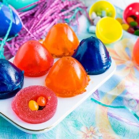 These gummy surprise eggs are one of the most fun edible Easter egg ideas ever! They