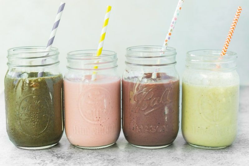 Vier gezonde smoothie-recepten allemaal op een rij