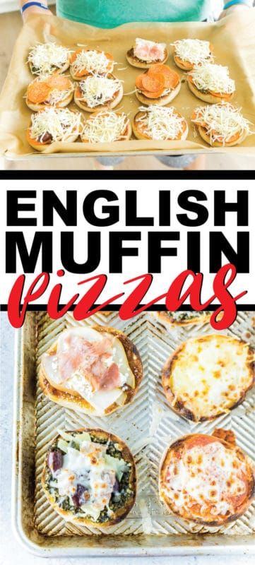 Recette de pizza au muffin anglais facile