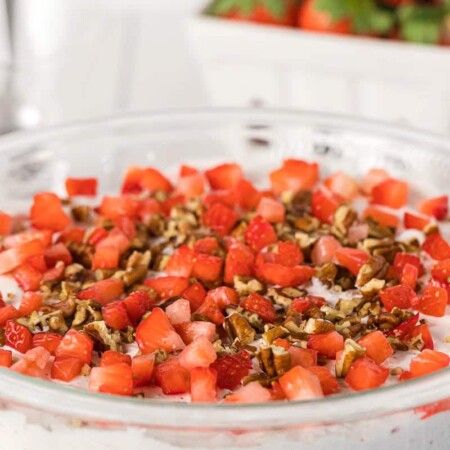 Kauss maasika kohev salat
