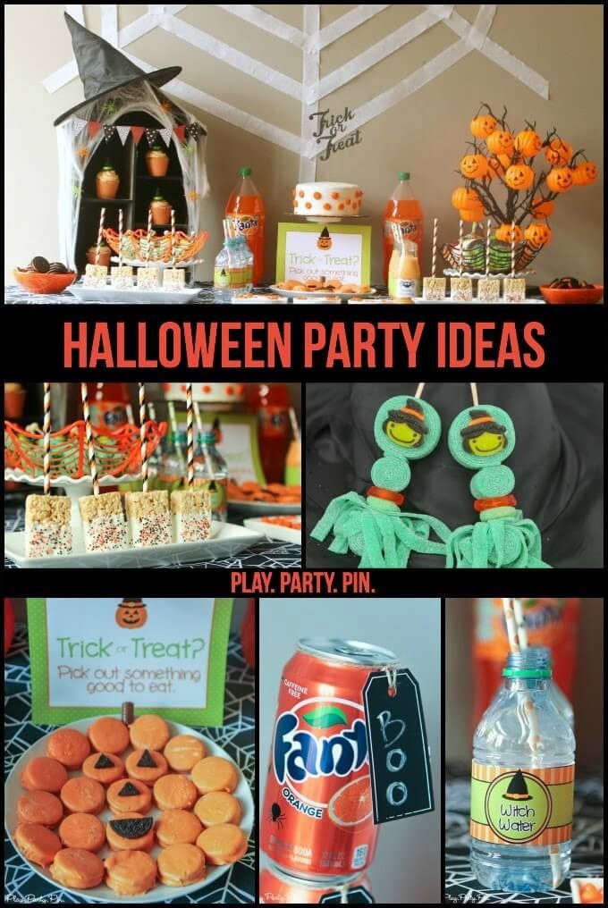 Grandes ideas para fiestas de Halloween para niños pequeños e ideas para grupos de juegos de Halloween