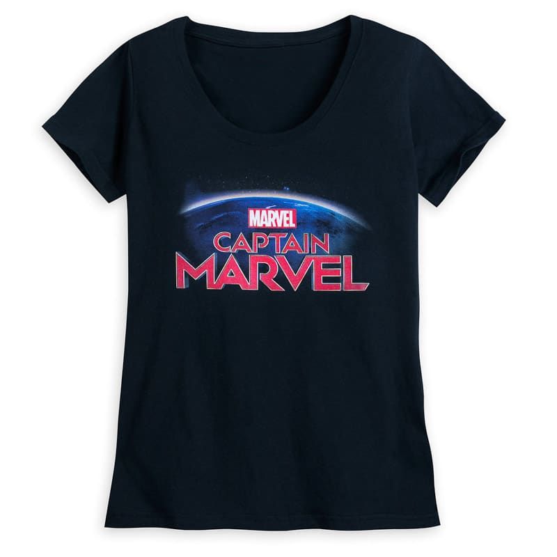 Una camiseta de la película Captain Marvel