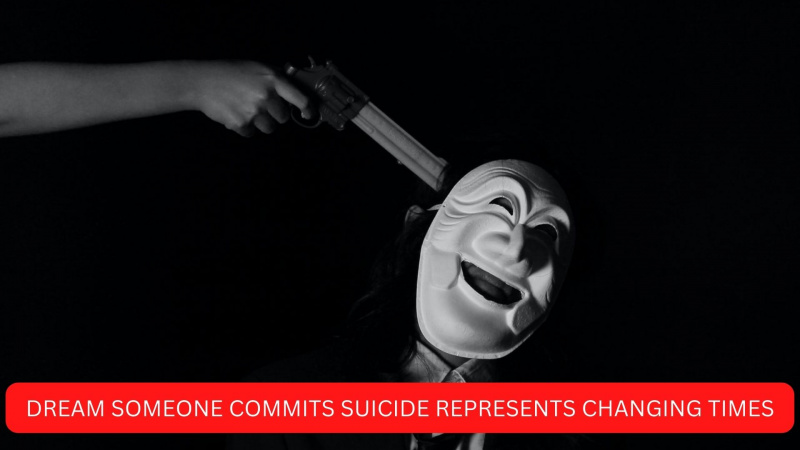Sonho que alguém comete suicídio representa - tempos de mudança