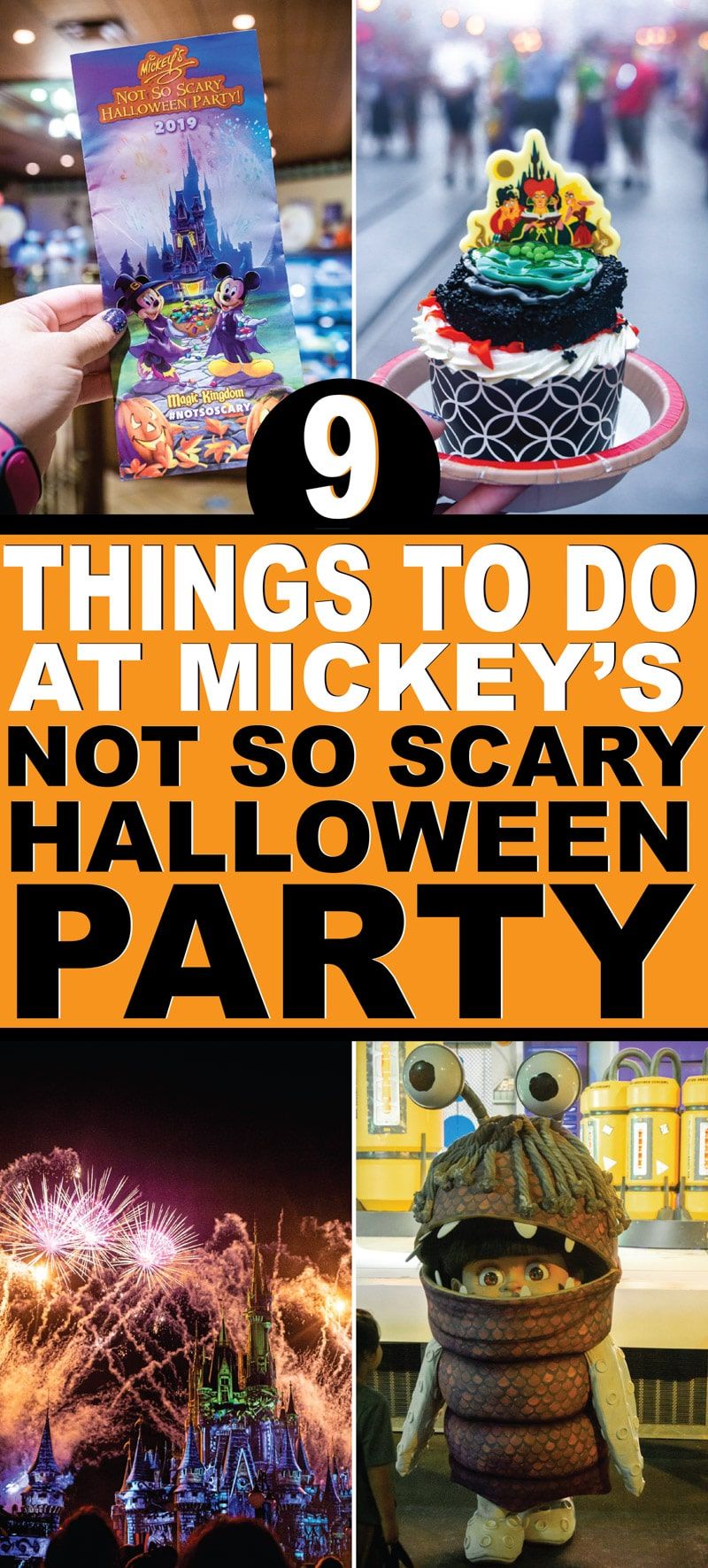 Крайното ръководство за не толкова страшното парти на Хелоуин на Мики 2019 в Disney World! Всичко от правилото за костюмите, коя храна и десерти са най-добри, с кого можете да се снимате, и разбира се някои самоделни костюми и ризи, които можете да направите за партито! И не забравяйте всички вътрешни съвети как да видите най-много герои и да получите най-много бонбони!