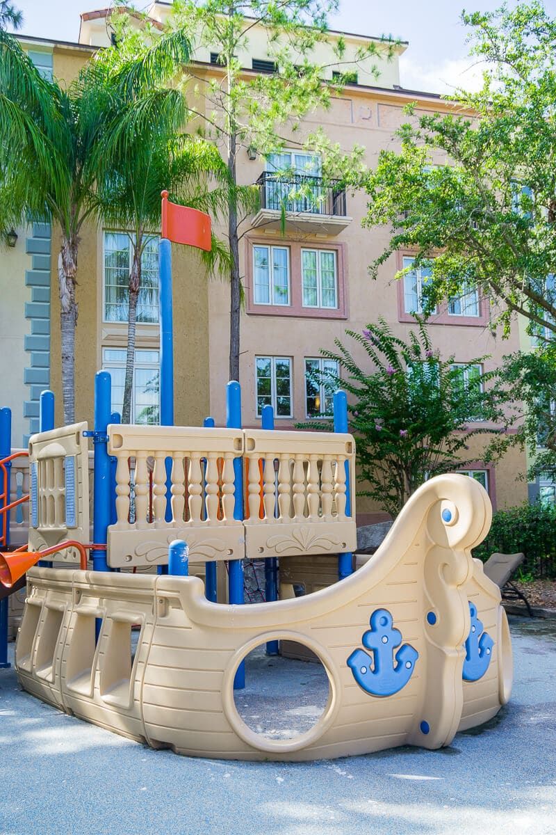 Zábavné hřiště pro děti v hotelu Loews Portofino Bay