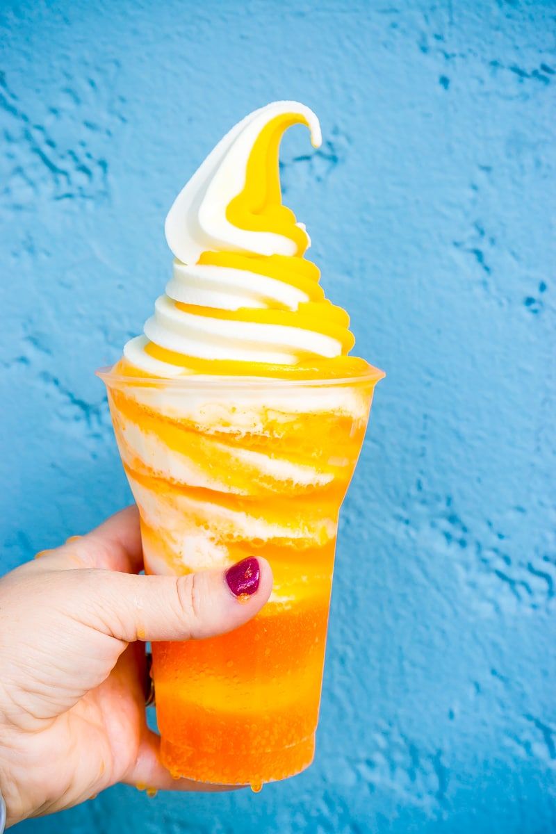 Servicio suave de crema de naranja: una nueva comida de Disney World