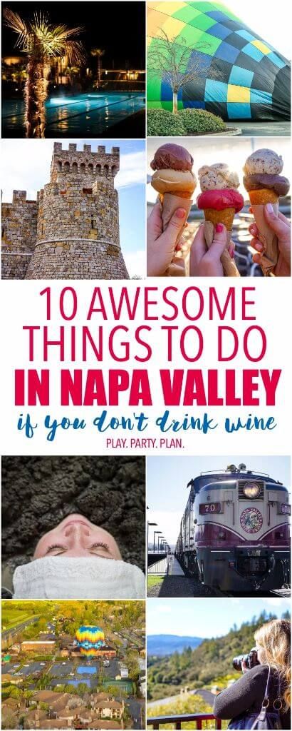 10 coisas incríveis para fazer em Napa Valley, Califórnia, coisas que são ótimas para todos, mesmo que você não