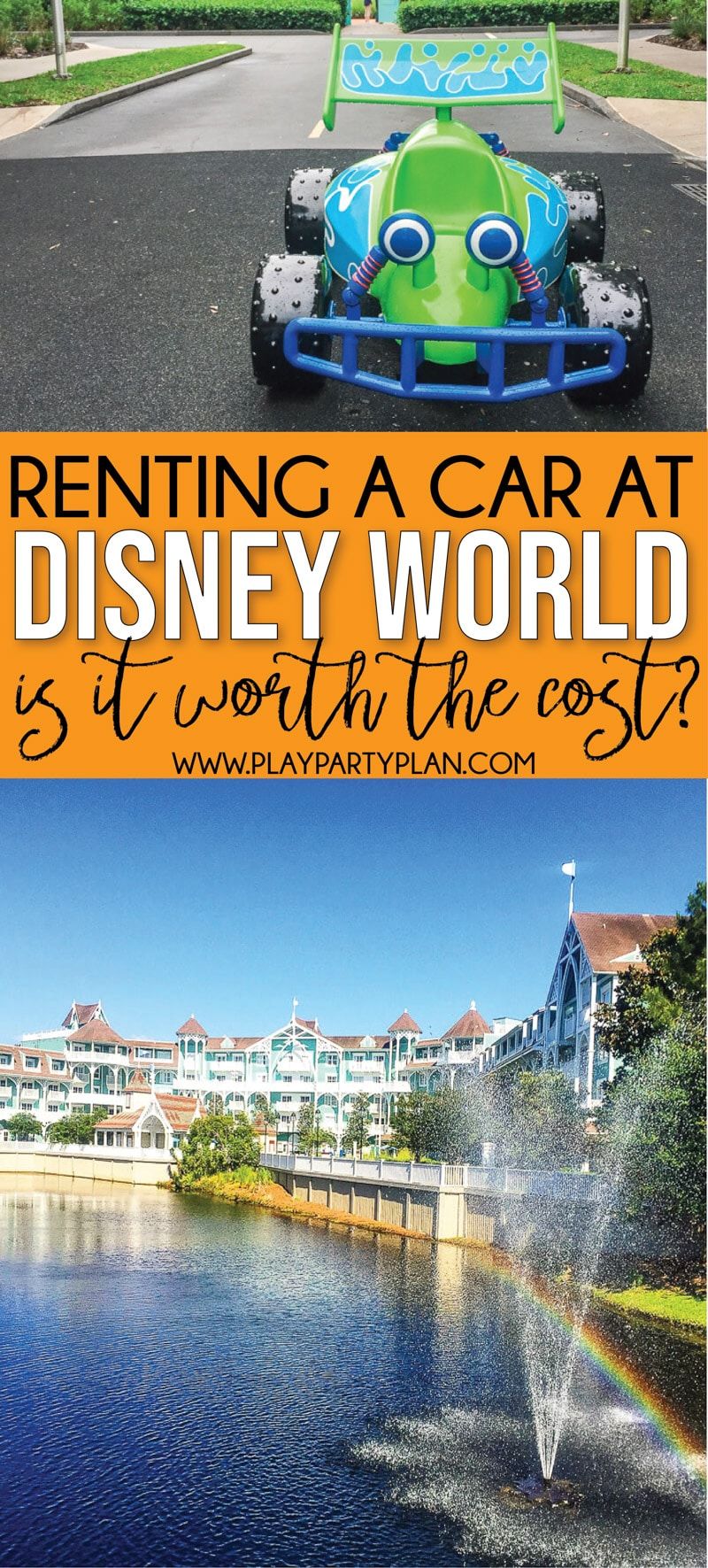 Měli byste si pronajmout auto v Disney Worldu? 12 důvodů, proč byste absolutně měli!