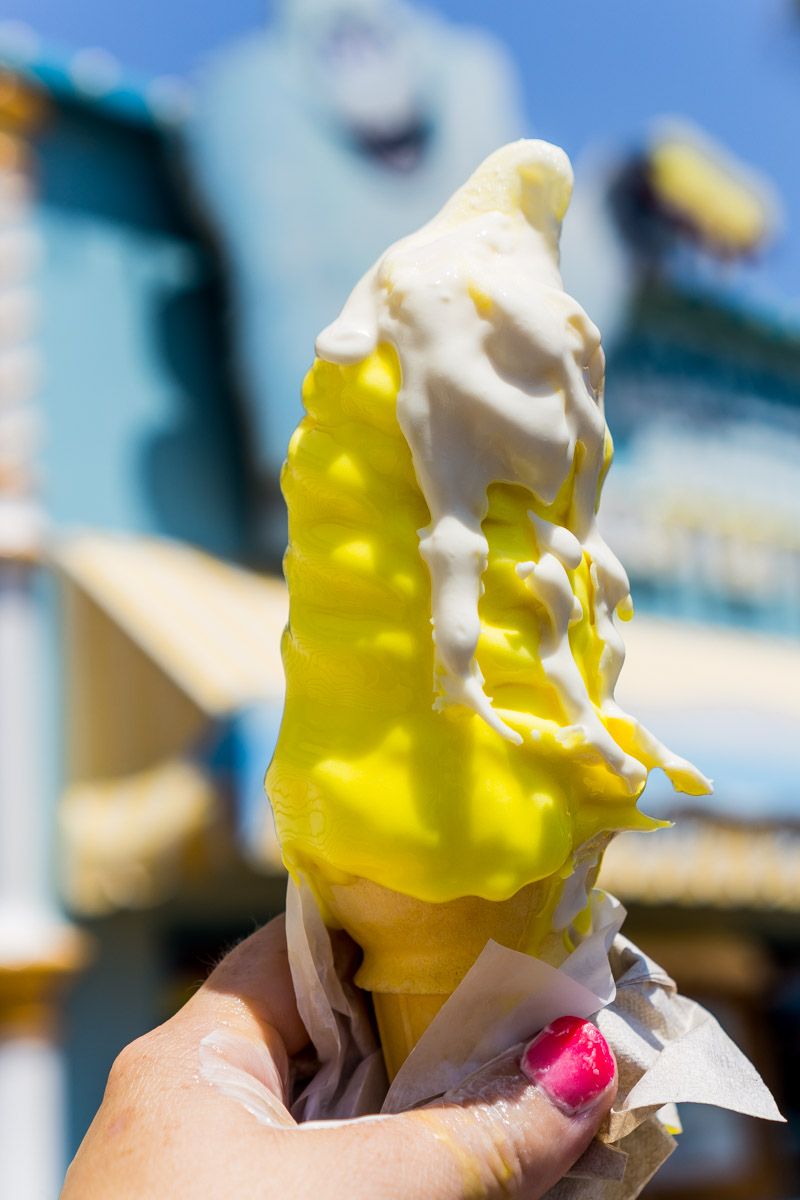 Smeltend ijs maakt dit het beste eten op de Disneyland-lijst