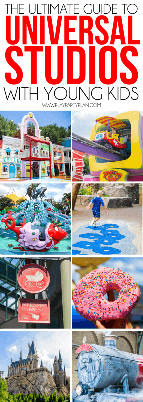 La guía definitiva para visitar Universal Studios Orlando con niños pequeños