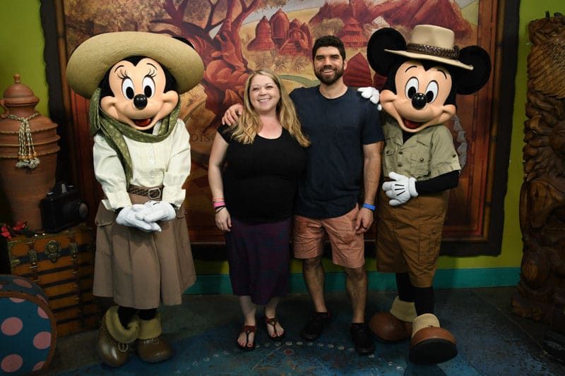 Foto de Mickey i Minnie durant Disney After Hours