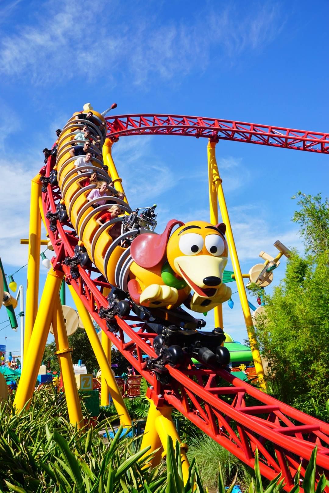 Obrázek Slinky Dog Dash v Toy Story Land Orlando