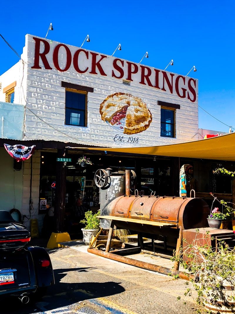 Di luar Rock Springs Cafe di Phoenix