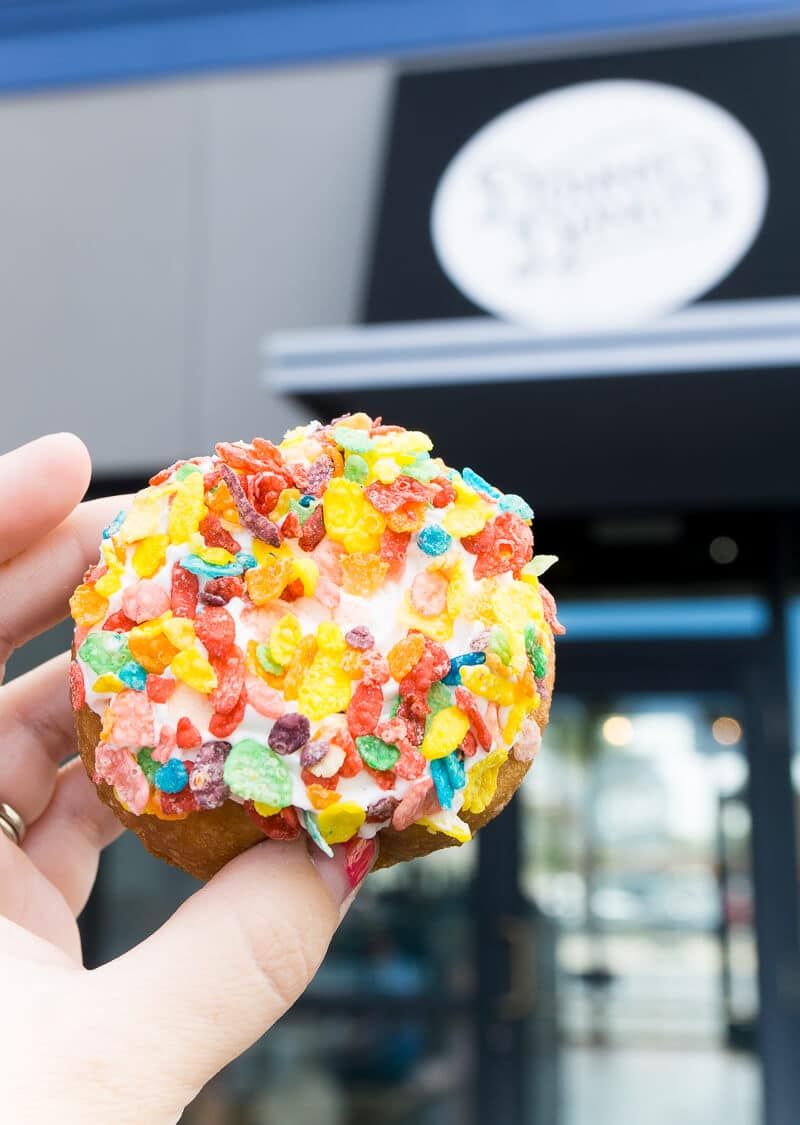 Fruity Pebbles Donuts w Donnie