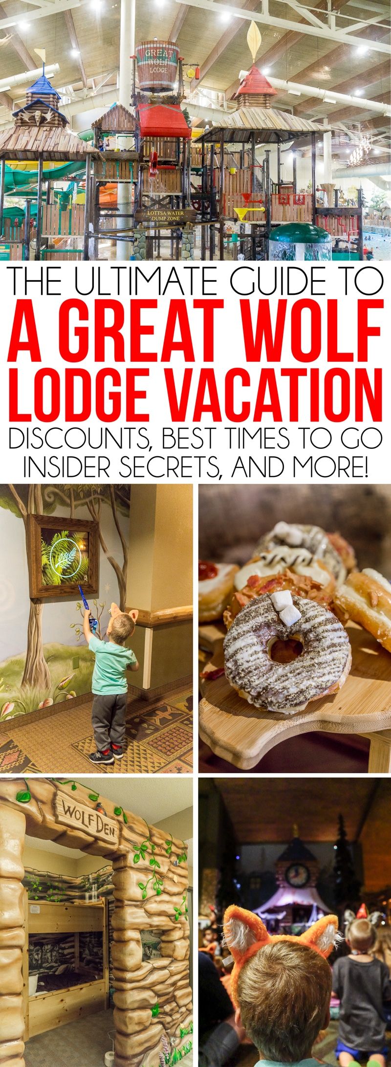 „Great Wolf Lodge Grapevine“ puikiai tinka šeimoms su įvairaus amžiaus vaikais